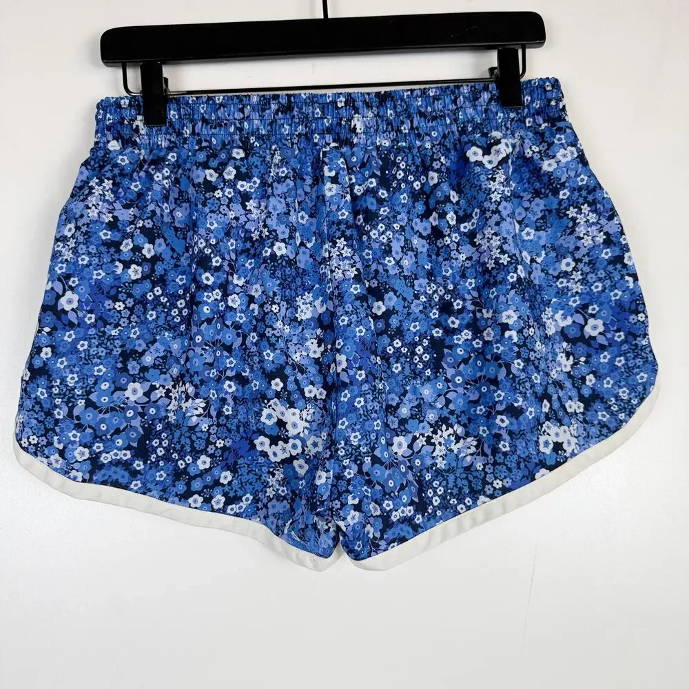 Tory Sport Tory Burch Printed Running Shorts Floral High Rise - M
